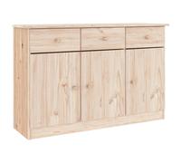 Sideboard Storage Cupboard Side Cabinet Buffet ALTA Solid Wood Pine vidaXL