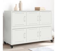 Sideboard Storage Cupboard Side Cabinet Highboard Cold-Rolled Steel vidaXL