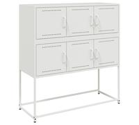 Sideboard Storage Cupboard Side Cabinet Highboard Cold-rolled Steel vidaXL
