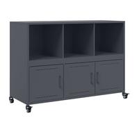 Sideboard Storage Cupboard Side Cabinet Highboard Cold-rolled Steel vidaXL