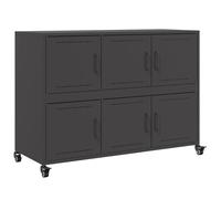 Sideboard Storage Cupboard Side Cabinet Highboard Cold-rolled Steel vidaXL
