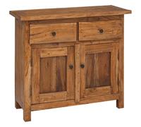 Sideboard Storage Cupboard Side Cabinet Highboard Solid Mahogany Wood vidaXL
