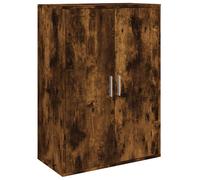 (smoked oak) vidaXL Sideboard Storage Cupboard Side Cabinet Highboard Black Engineered Wood