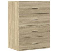 Sideboard Storage Cupboard Side Cabinet Home Highboard Engineered Wood vidaXL