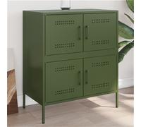 Sideboard Storage Cupboard Side Cabinet Home Organiser Highboard Steel vidaXL