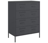Sideboard Storage Cupboard Side Cabinet Home Organiser Highboard Steel vidaXL