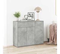 Vidaxl Sideboard Concrete Grey 88X30X70 Cm Engineered Wood Sideboards