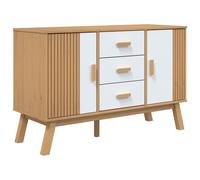 Sideboard Storage Organiser Cupboard Highboard Cabinet Solid Wood Pine vidaXL