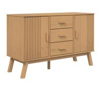 Sideboard Storage Organiser Cupboard Highboard Cabinet Solid Wood Pine vidaXL