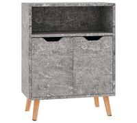 vidaXL Sideboard Concrete Grey Engineered Wood Cupboard Storage Side Cabinet
