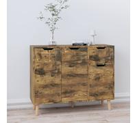 Sideboard Storage Side Cabinet Cupboard Home Organiser Engineered Wood vidaXL