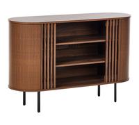 Sideboard TAROON Wood 80 cm Dark Brown