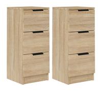 Sideboard Telephone Cabinet Nightstand Side Cabinet Engineered Wood vidaXL