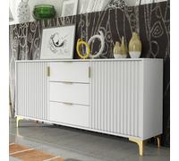 Sideboard Tide Crest 140Cm - White & Gold