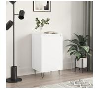 Sideboard White 40x35x70cm Engineered Wood 1 Door Compact Modern Storage Buffet