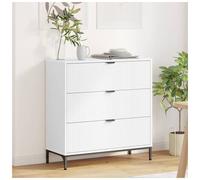 Sideboard Kitchen Storage Cabinet Home Cupboard with 3 Drawers Unit