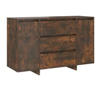 Sideboard with 3 Drawers Cupboard Cabinet Highboard Engineered Wood vidaXL