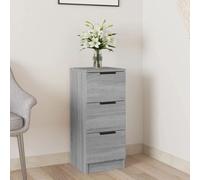 vidaXL Sideboard Grey Sonoma 30x30x70 cm Engineered Wood
