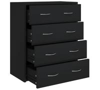 Sideboard with 4 Drawers Storage Organiser Cupboard Console Cabinet vidaXL