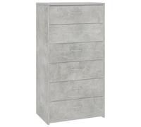 Sideboard with 6 Drawers Cabinet Cupboard Highboard Engineered Wood vidaXL