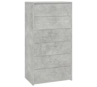 Vidaxl Sideboard With 6 Drawers White 50X34X96 Cm Engineered Wood