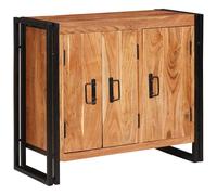 Sideboard with Doors Brown Industrial Dining Room Storage Urban Modern vidaXL