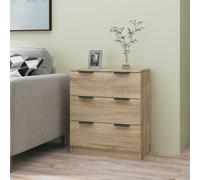 vidaXL Sideboard Sonoma Oak 60x30x70 cm Engineered Wood