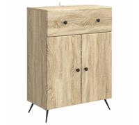 vidaXL Sideboard Concrete Grey 66 x 34.5 x 90 cm Engineered Wood