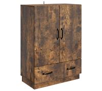 Sideboard with Drawer Engineered Wood Buffet Unit Storage Dining Room vidaXL