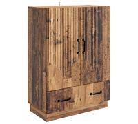 Sideboard with Drawer Engineered Wood Buffet Unit Storage Dining Room vidaXL