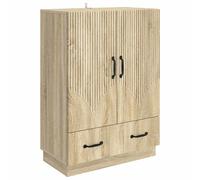 Sideboard with Drawer Engineered Wood Buffet Unit Storage Dining Room vidaXL