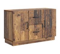 Sideboard with Drawer Engineered Wood Cabinet Indoor Storage Winter vidaXL