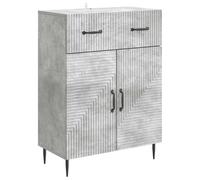 Sideboard with Drawer Engineered Wood Furniture Home Storage Unit Chic vidaXL
