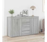 Sideboard with Drawer Engineered Wood Home Furniture Room Storage Elegant vidaXL