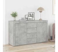 Sideboard with Drawer Engineered Wood Home Furniture Room Storage Elegant vidaXL