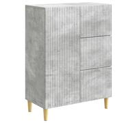 Sideboard with Drawer Engineered Wood Modern Dining Room Storage Indoor vidaXL