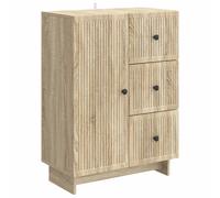 Sideboard with Drawer Engineered Wood Modern Storage Unit Dining Room vidaXL
