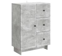 Sideboard with Drawer Engineered Wood Modern Storage Unit Dining Room vidaXL