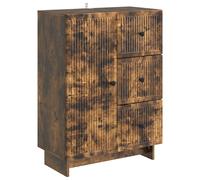 Sideboard with Drawer Engineered Wood Modern Storage Unit Dining Room vidaXL