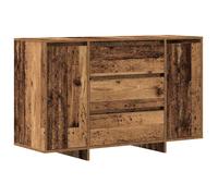Sideboard with Drawer Engineered Wood Rectangular Modern Storage Unit vidaXL