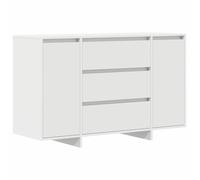 Sideboard with Drawer Engineered Wood Rectangular Modern Storage Unit vidaXL
