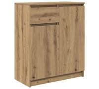 vidaXL Sideboard with Drawer Artisan Oak 71x35x84 cm Engineered Wood