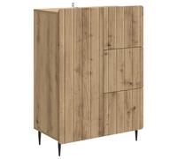 Sideboard with Drawer Engineered Wood Storage Living Room Modern Dining vidaXL