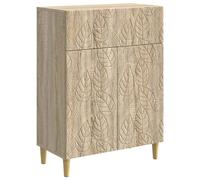 Sideboard with Drawer Engineered Wood Storage Unit Vintage Home vidaXL
