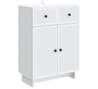 Sideboard with Drawer Engineered Wood Storage Vintage Modern Unit Chic vidaXL
