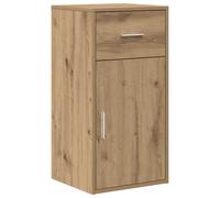 Sideboard Artisan oak 38x34.5x75cm Engineered wood Compact Storage Unit Stylish