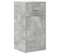 vidaXL Sideboard with Drawer Concrete Grey 38 x 34 x 75 cm, Grey