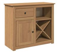 Sideboard with Drawer PANAMA Side Cabinet Highboard Solid Wood Pine vidaXL