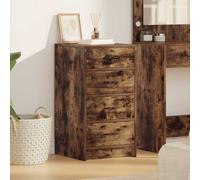 Sideboard with Drawers Buffet Storage Contemporary Engineered Wood vidaXL