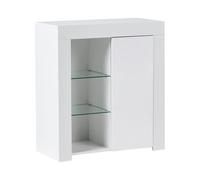 Beliani Sideboard with LED KAMLOOPS White, White